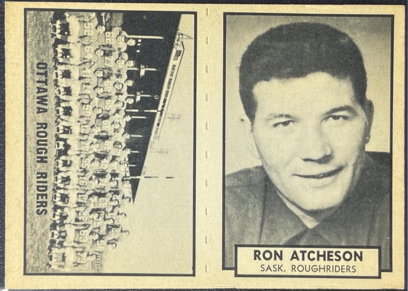 Rough Riders, Ron Atcheson