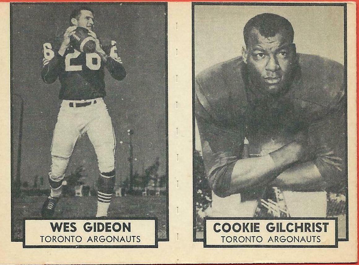 Wes Gideon, Cookie Gilchrist