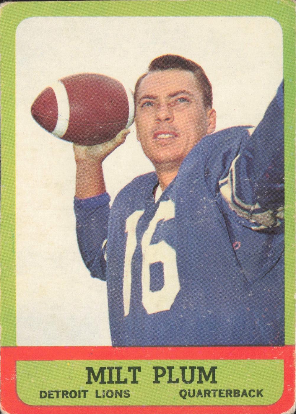 Milt Plum #25