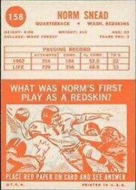 Norm Snead #158