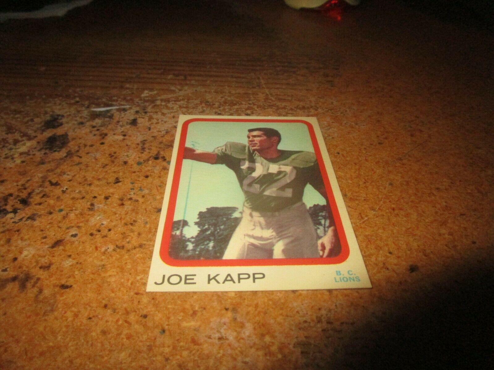 Joe Kapp #3