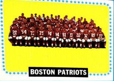 Boston Patriots #21