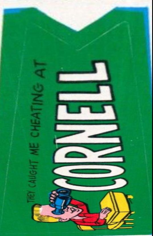 Cornell [Sticker] #14