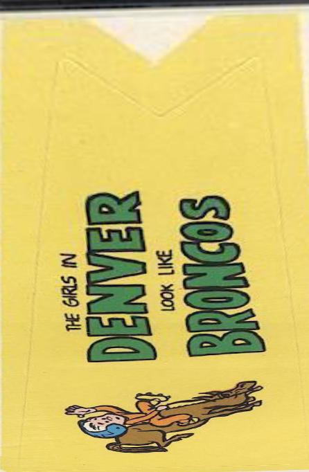 Denver Broncos [Sticker] #22