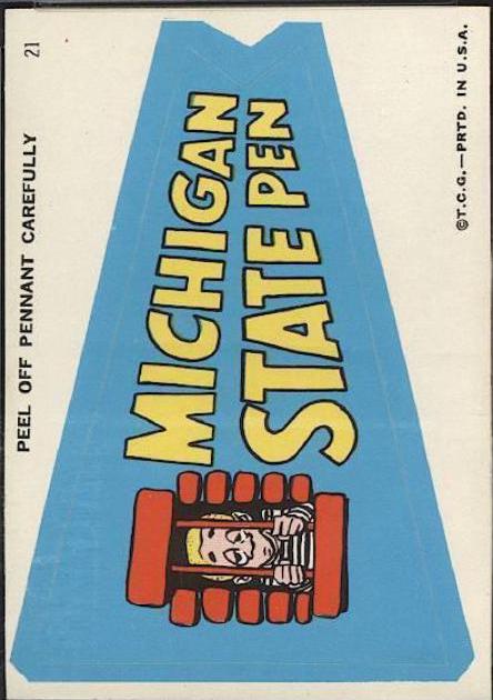 Michigan State Pen [Sticker] #21