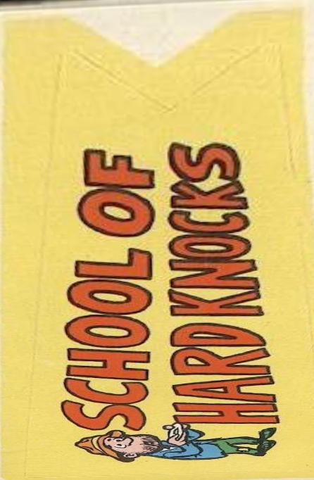 School of Hard Knocks [Sticker] #8