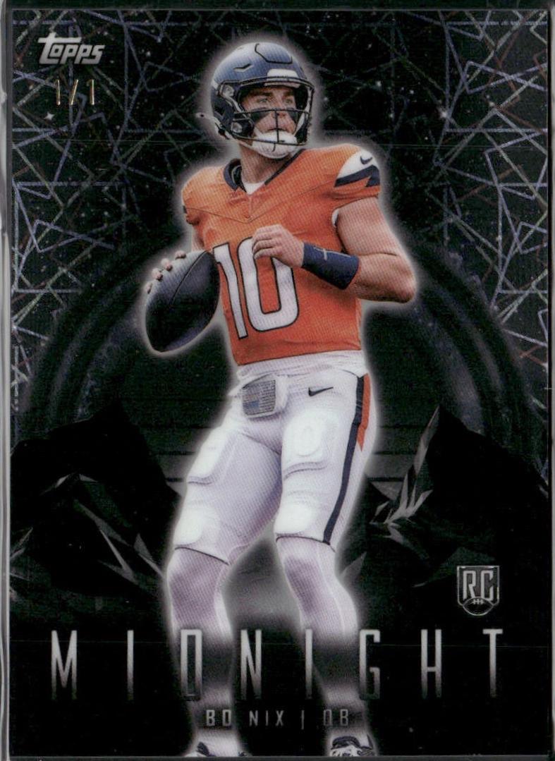 Bo Nix [Black Light] #27