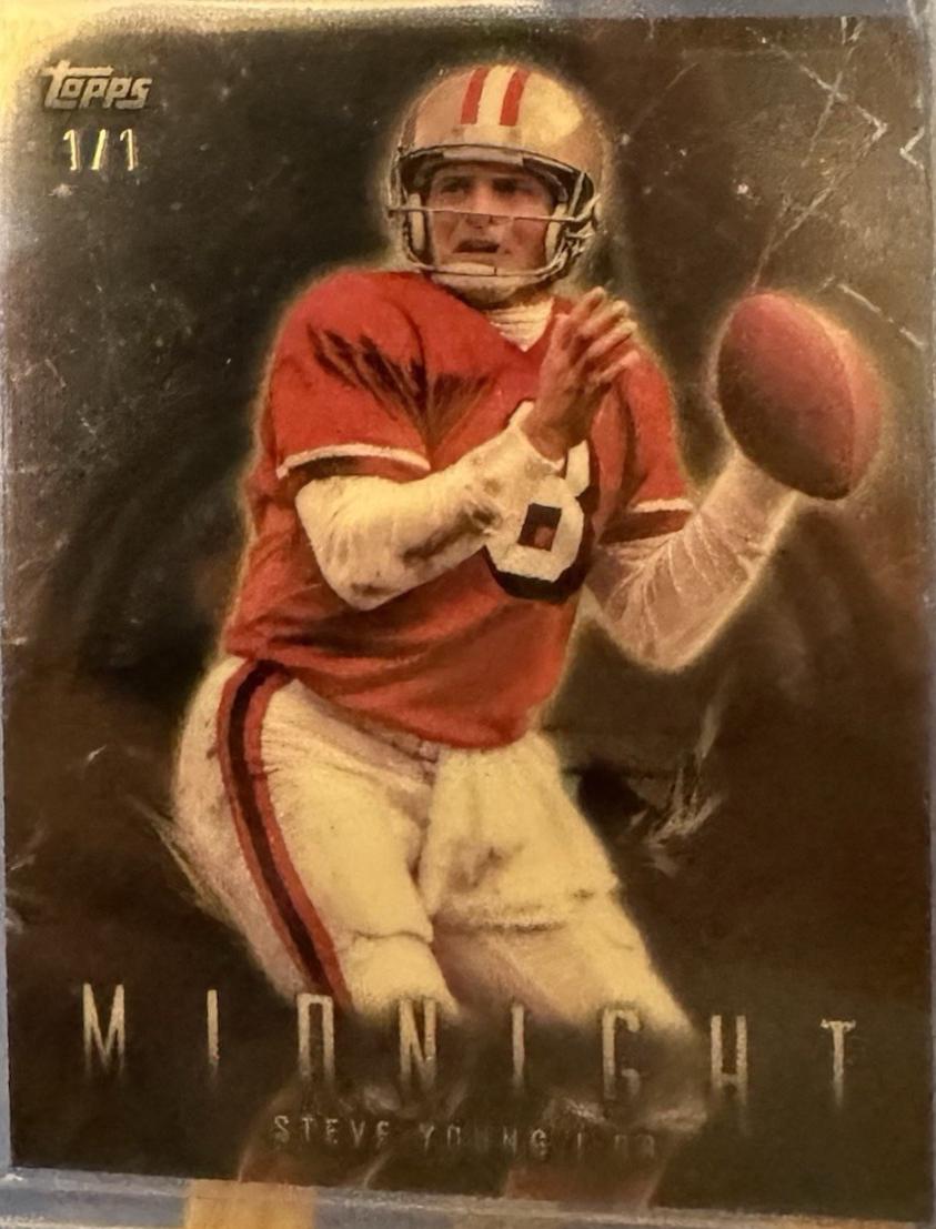 Steve Young [Black Light] #88
