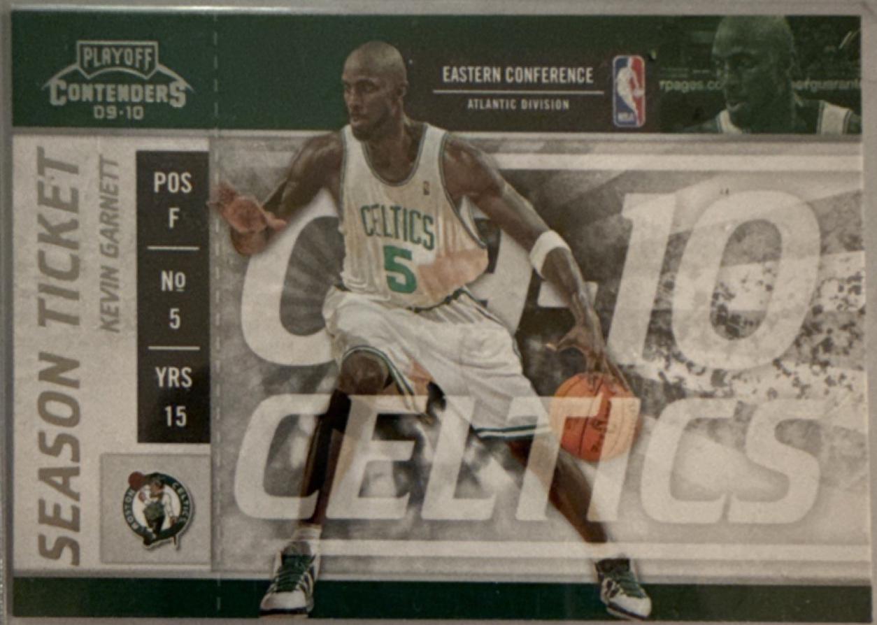 Kevin Garnett [Season Ticket] #1