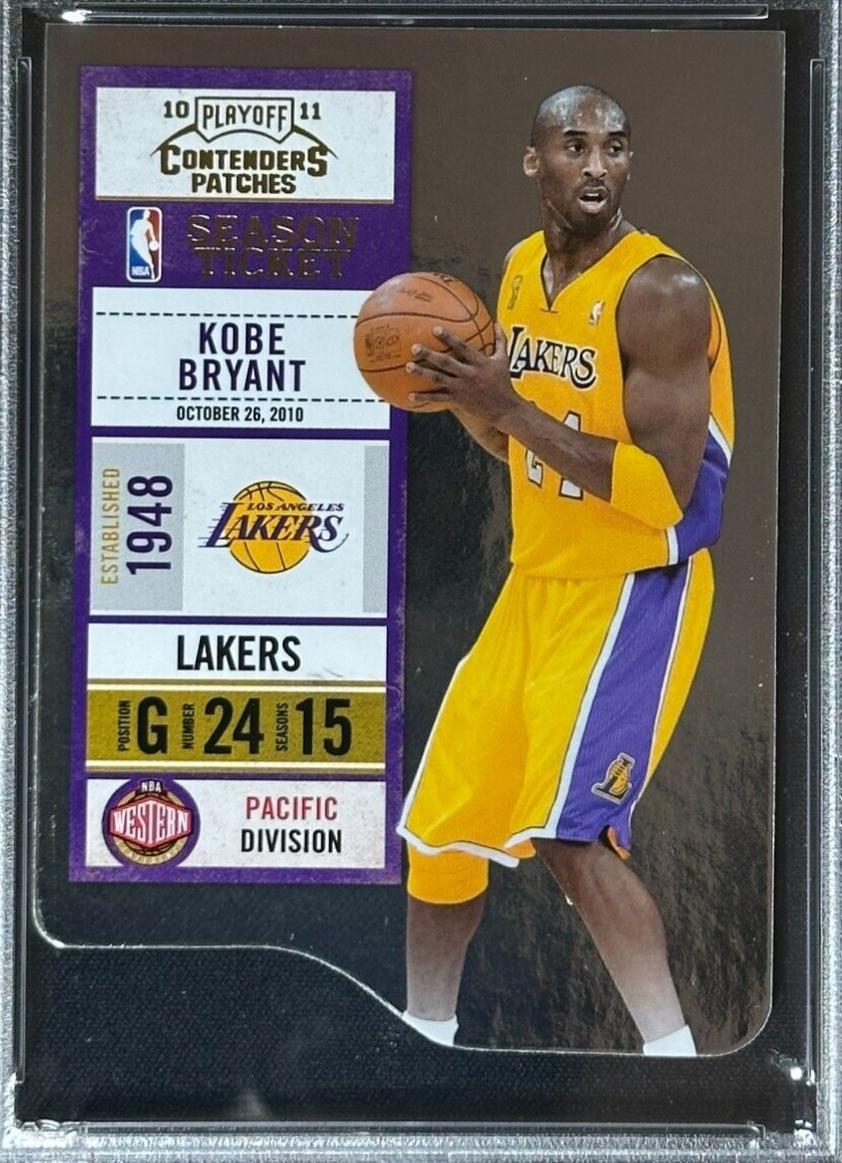 Kobe Bryant [Die Cut Gold] #1
