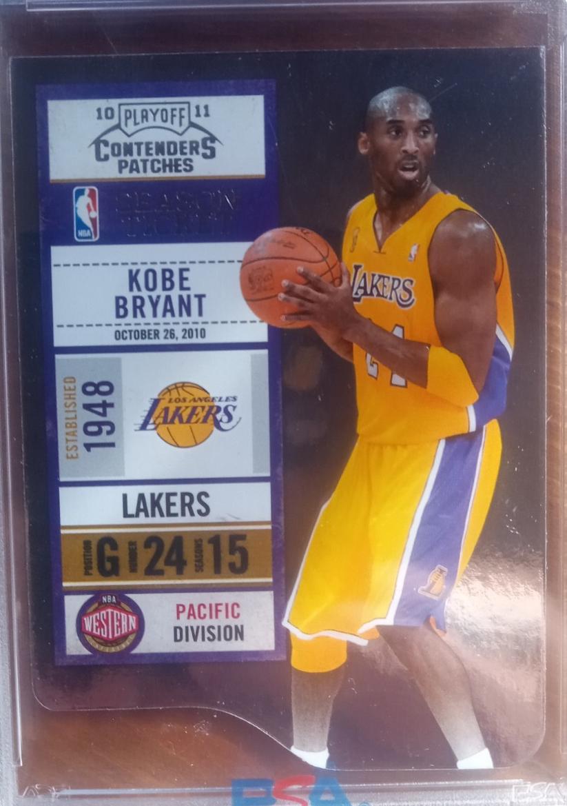 Kobe Bryant [Die Cut Silver] #1