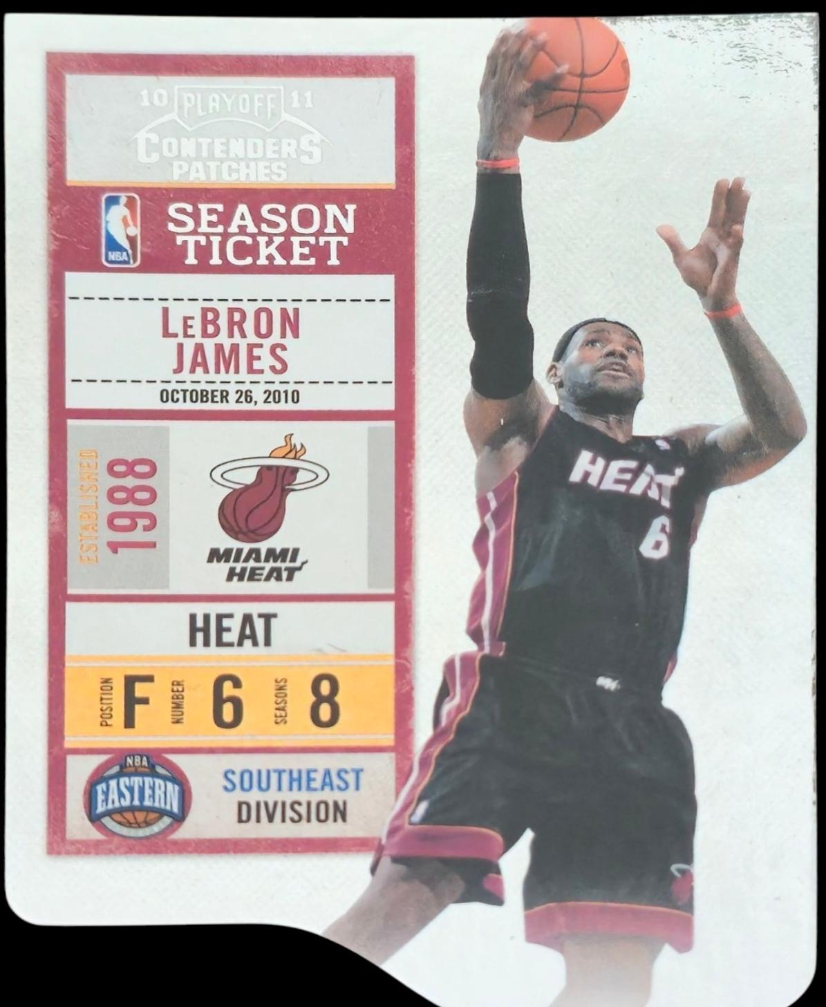LeBron James [Die Cut Silver] #93