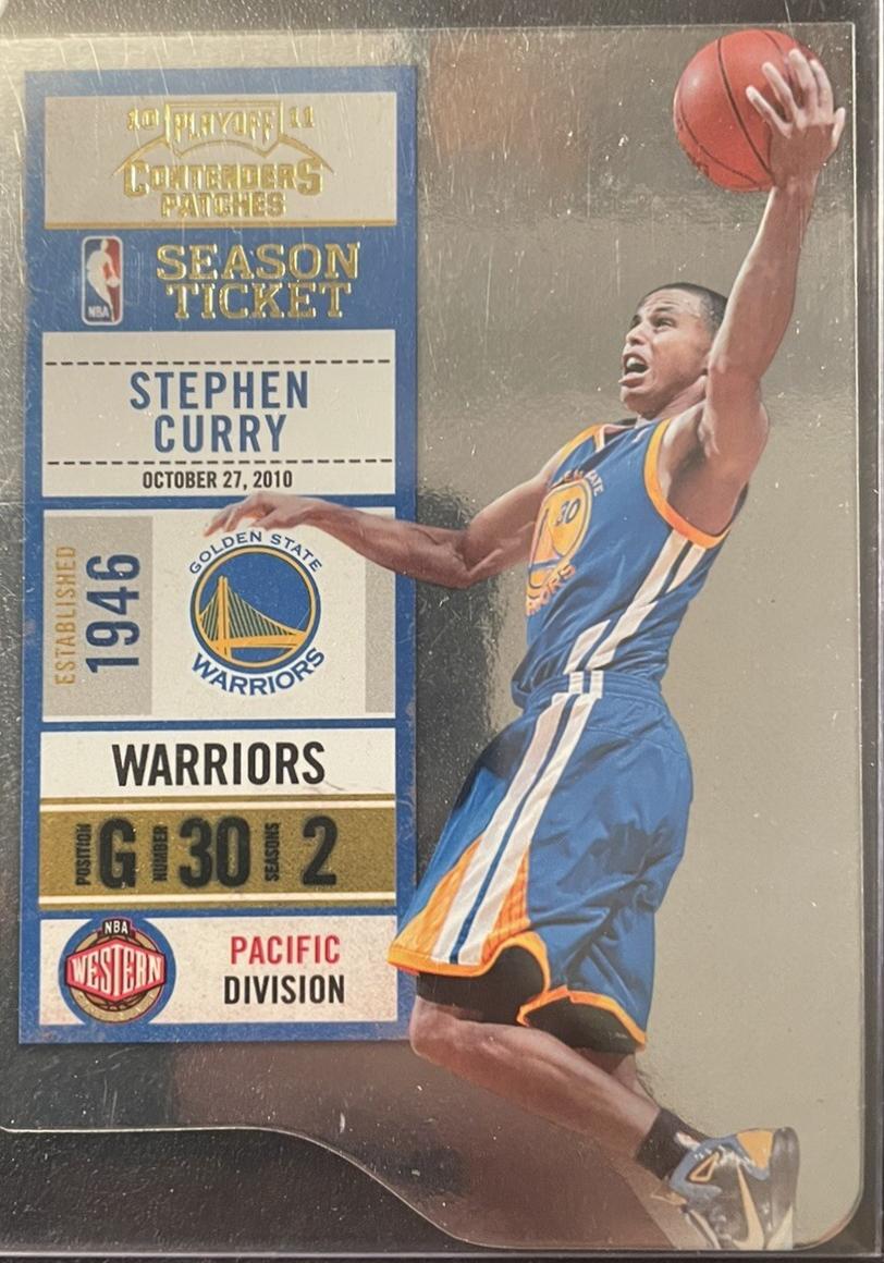 Stephen Curry [Die Cut Gold] #8