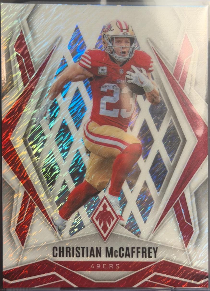 Christian McCaffrey [White Shimmer] #34