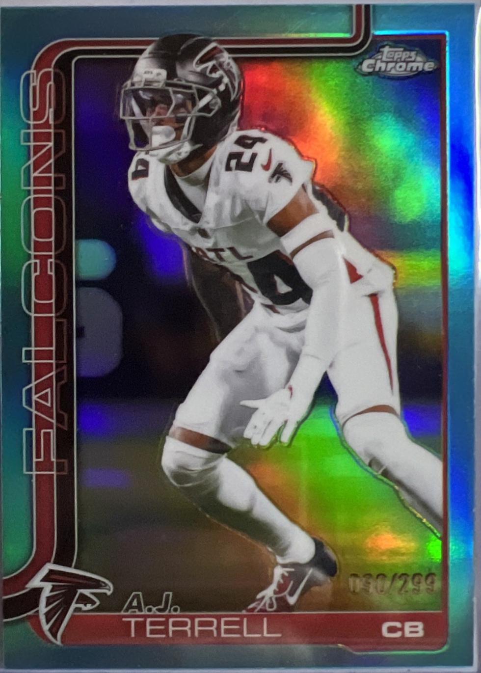 A.J. Terrell [Teal Refractor] #19