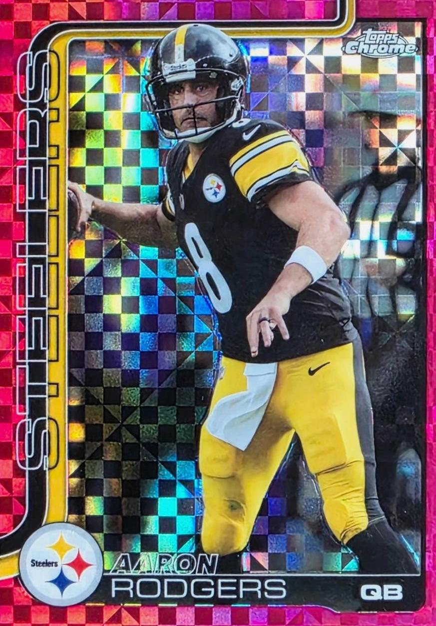 Aaron Rodgers [X-Fractor Pink] #255
