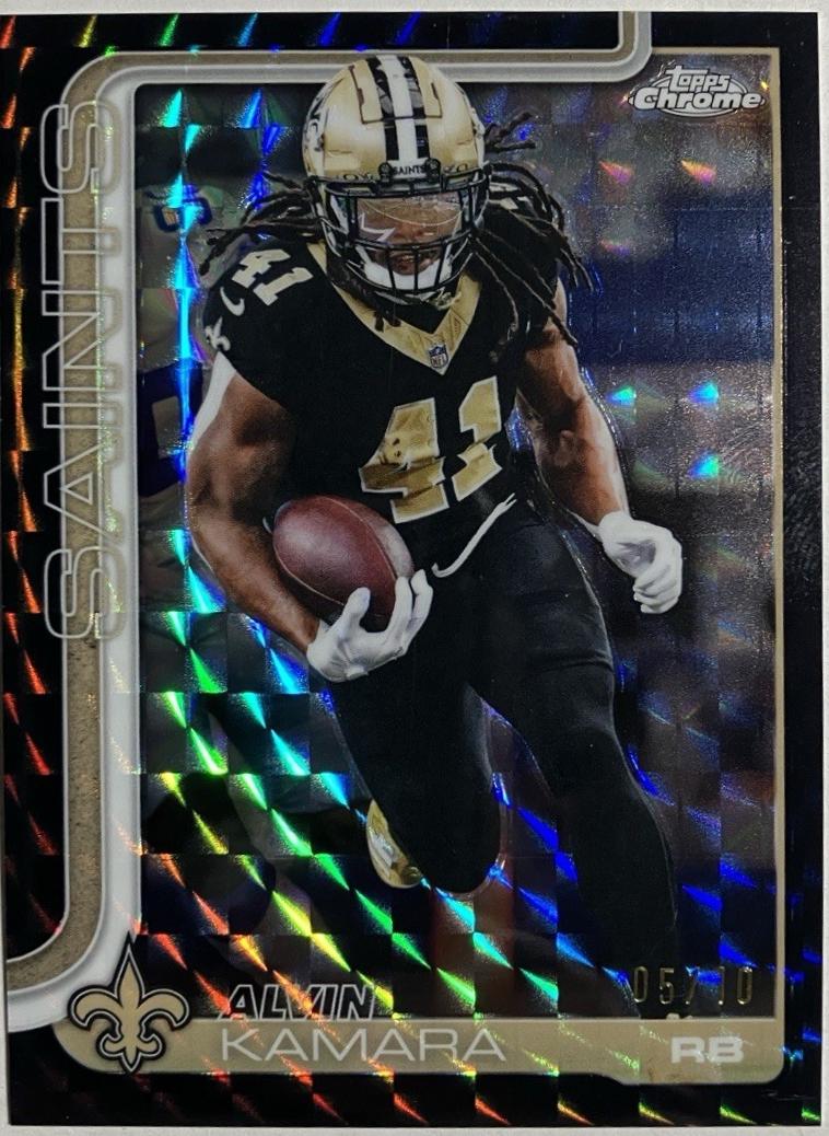 Alvin Kamara [Leather Black] #215