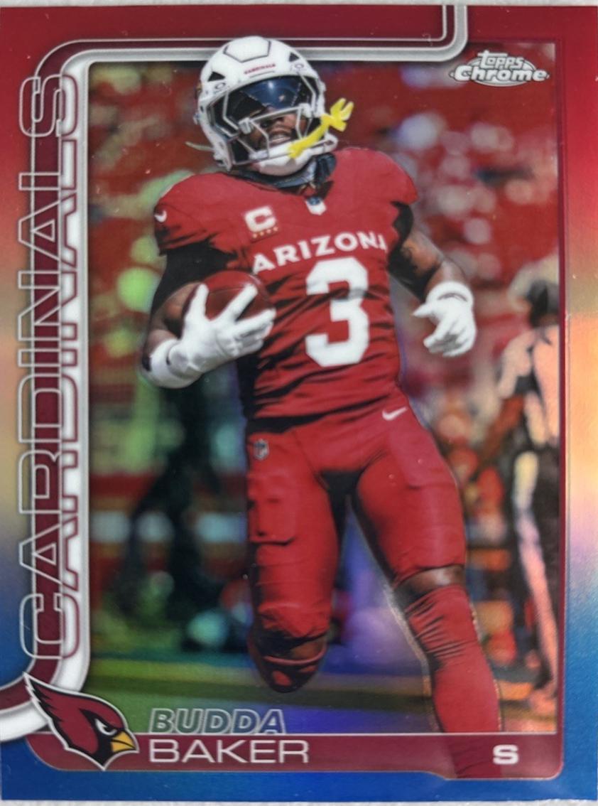 Budda Baker [Red White Blue Refractor] #8