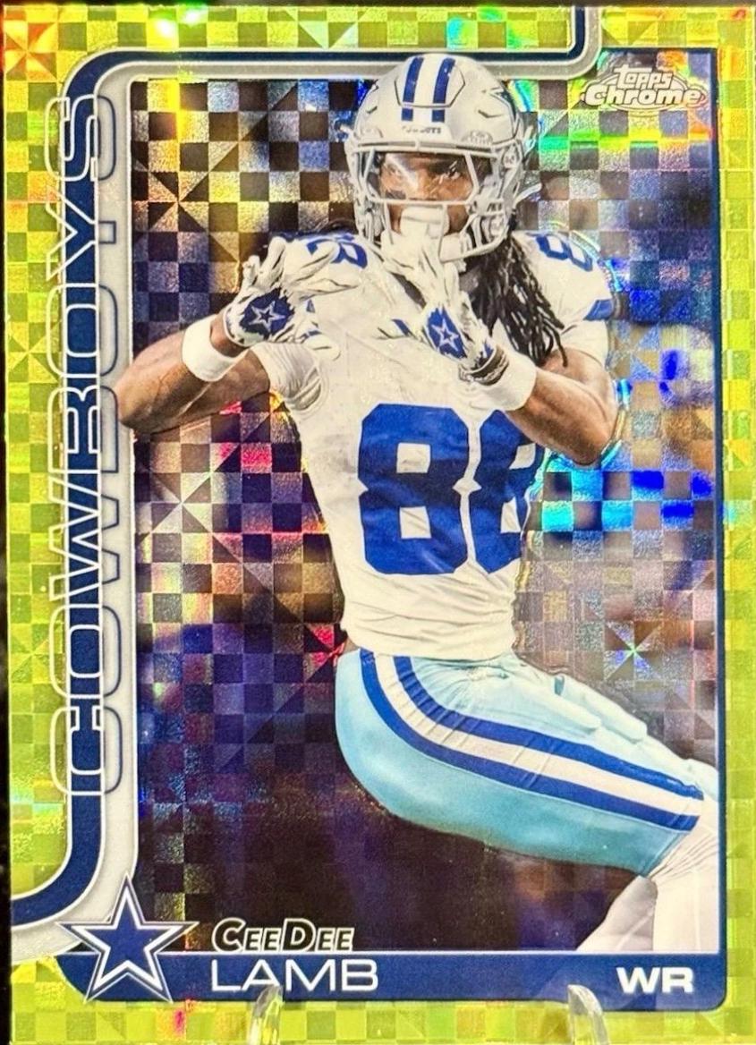 CeeDee Lamb [X-Fractor Green] #76