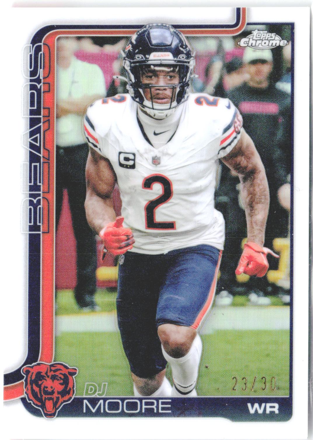 DJ Moore [White Refractor] #48