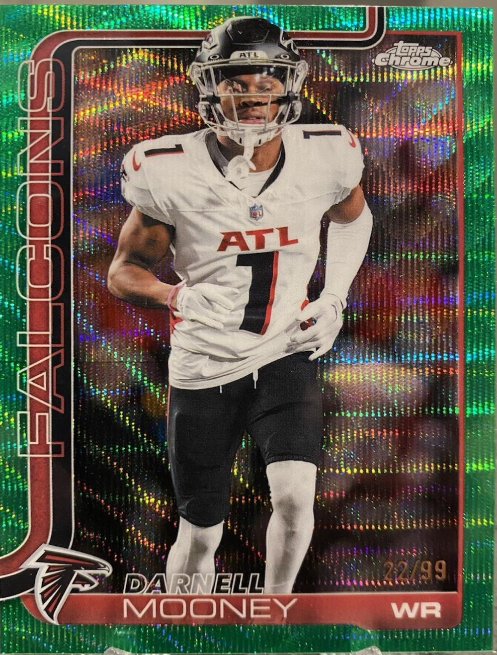 Darnell Mooney [Green Wave Refractor] #11