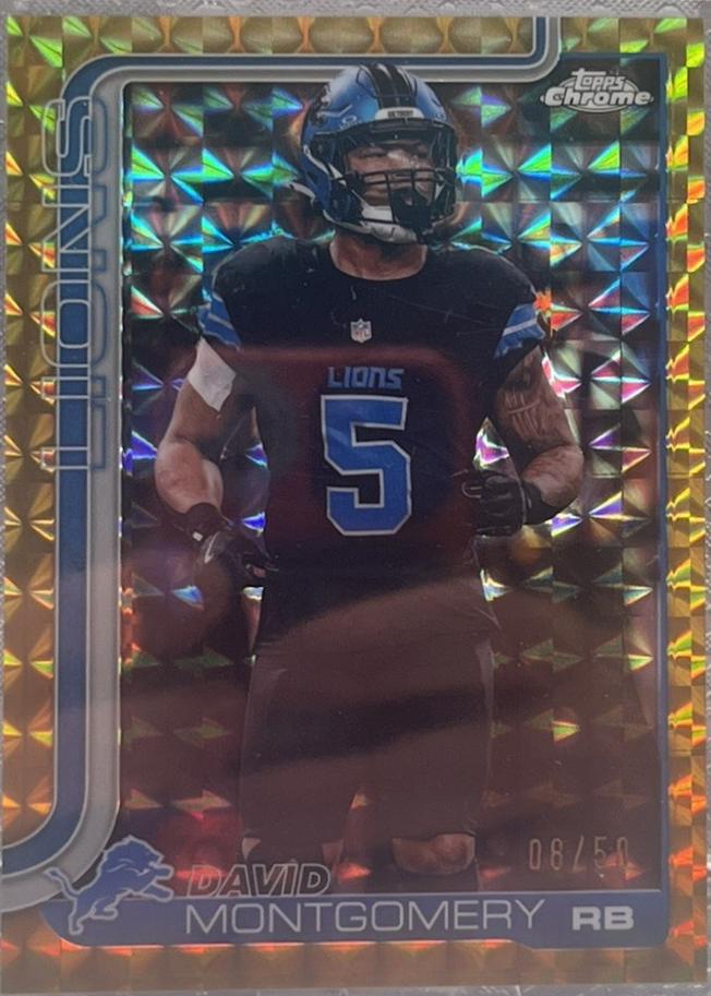 David Montgomery [Gold Geometric Refractor] #103