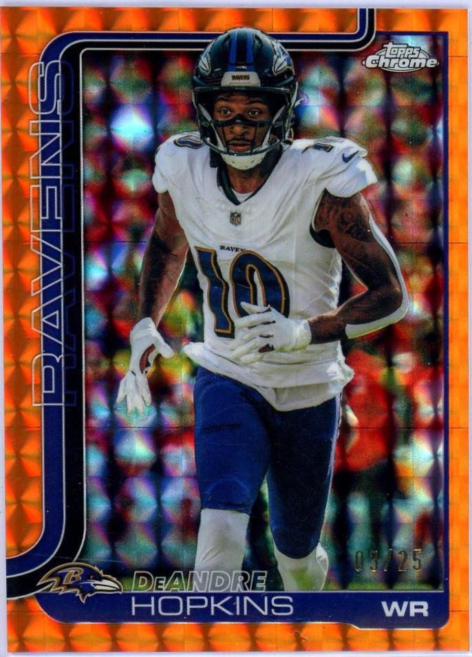 DeAndre Hopkins [Orange Geometric Refractor] #20