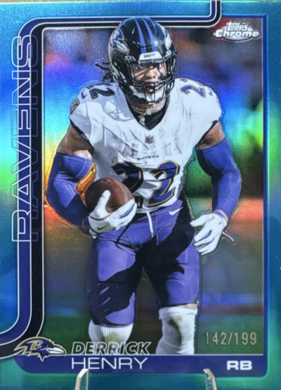 Derrick Henry [Aqua Refractor] #25