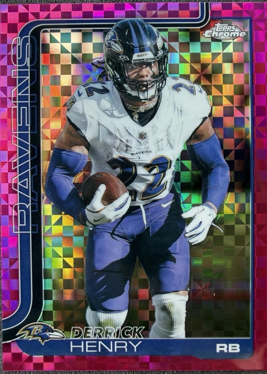 Derrick Henry [X-Fractor Pink] #25