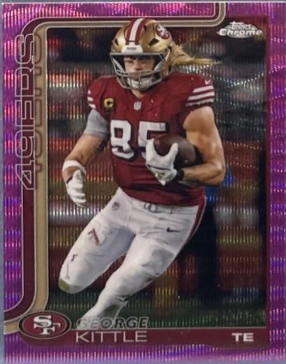 George Kittle [Pink Refractor] #267