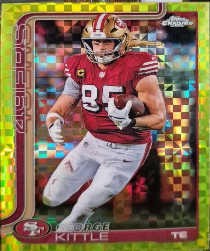 George Kittle [X-Fractor Green] #267
