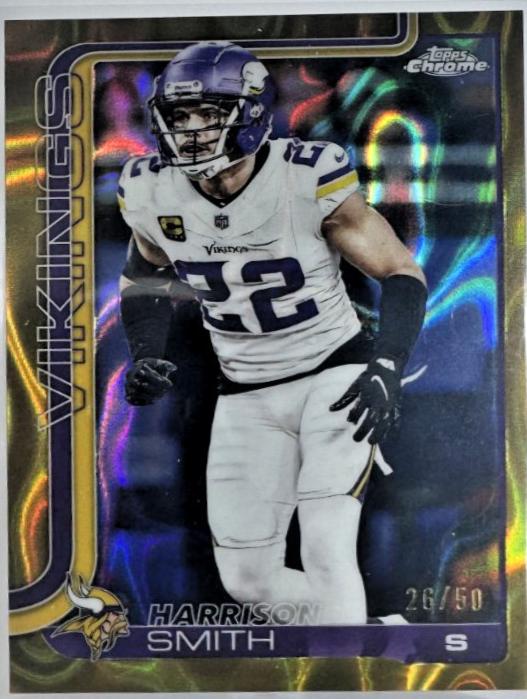 Harrison Smith [Gold Refractor] #204