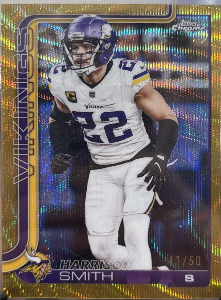 Harrison Smith [Gold Wave Refractor] #204