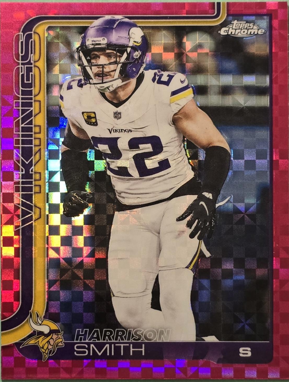 Harrison Smith [X-Fractor Pink] #204