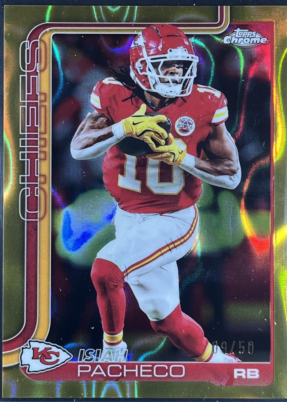 Isiah Pacheco [Gold Refractor] #149