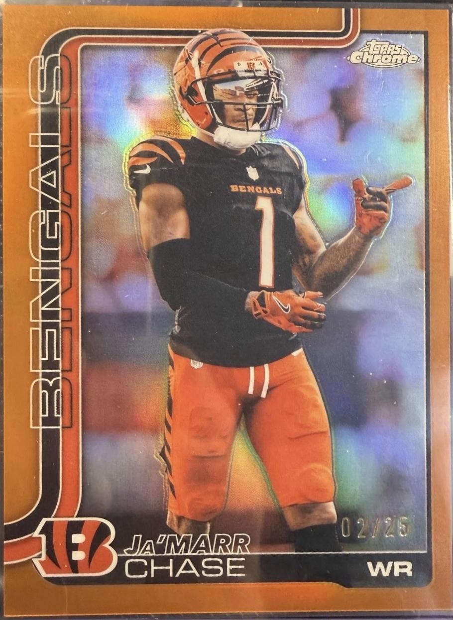 Ja'Marr Chase [Leather Orange] #58