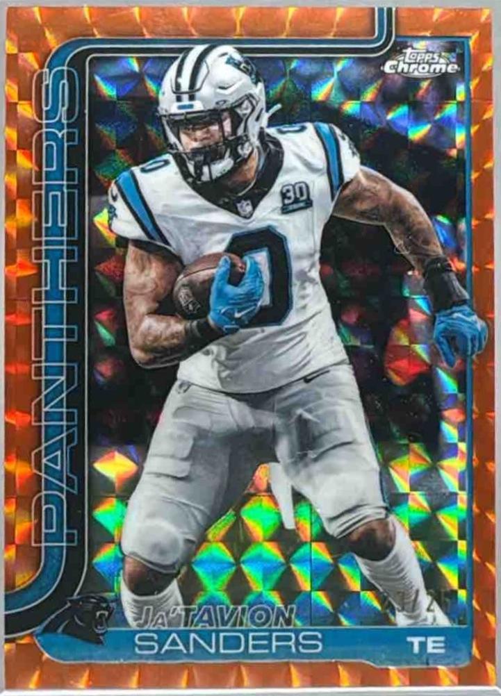 Ja'Tavion Sanders [Orange Geometric Refractor] #45