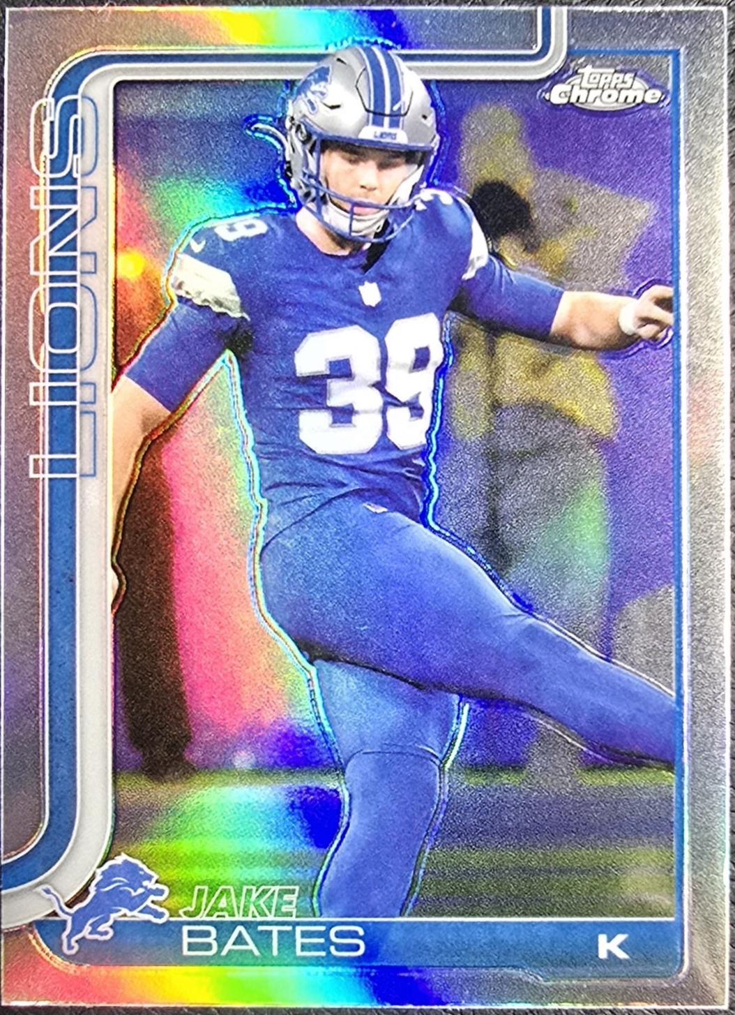 Jake Bates [Topps Refractor] #105