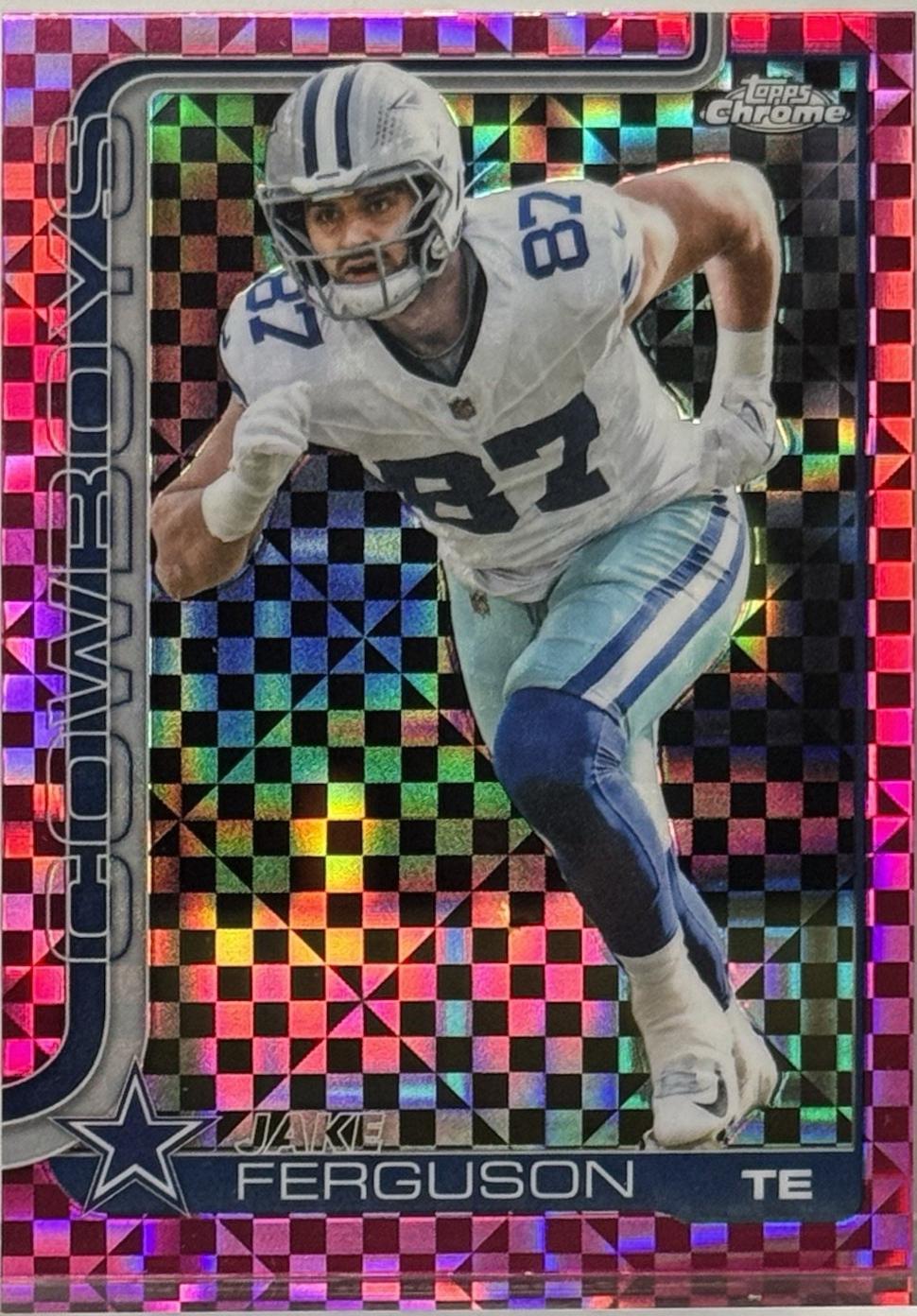 Jake Ferguson [X-Fractor Pink] #75