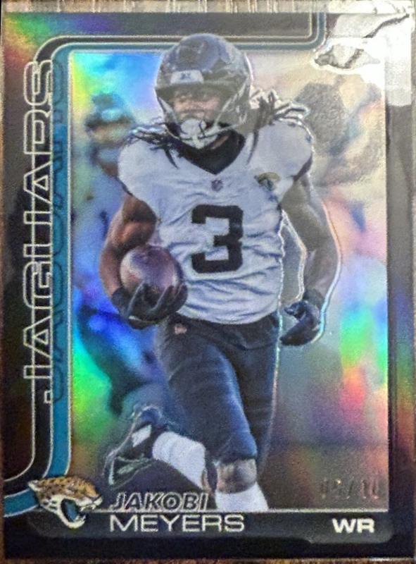 Jakobi Meyers [Black Refractor] #176