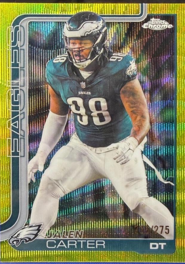 Jalen Carter [Purple Wave Refractor] #250
