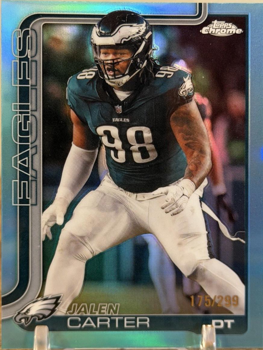 Jalen Carter [Teal Refractor] #250