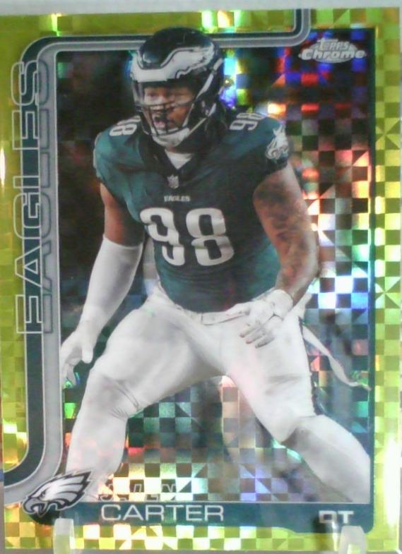 Jalen Carter [X-Fractor Green] #250