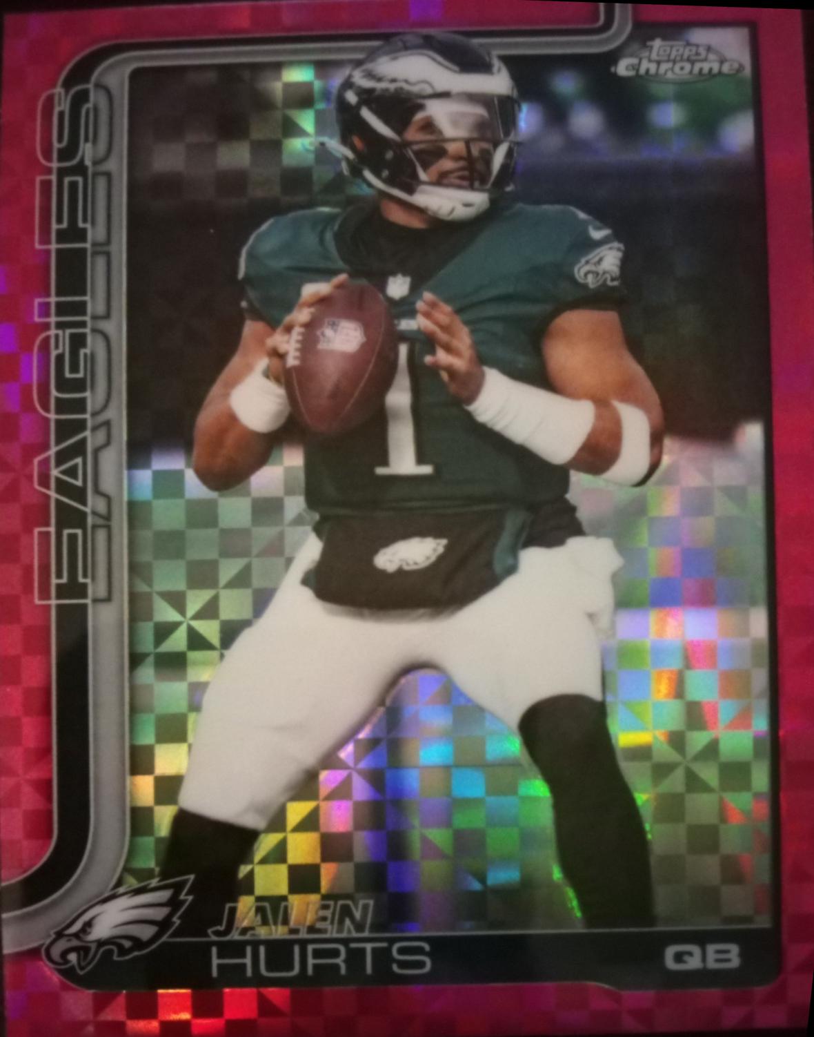 Jalen Hurts [X-Fractor Pink] #247