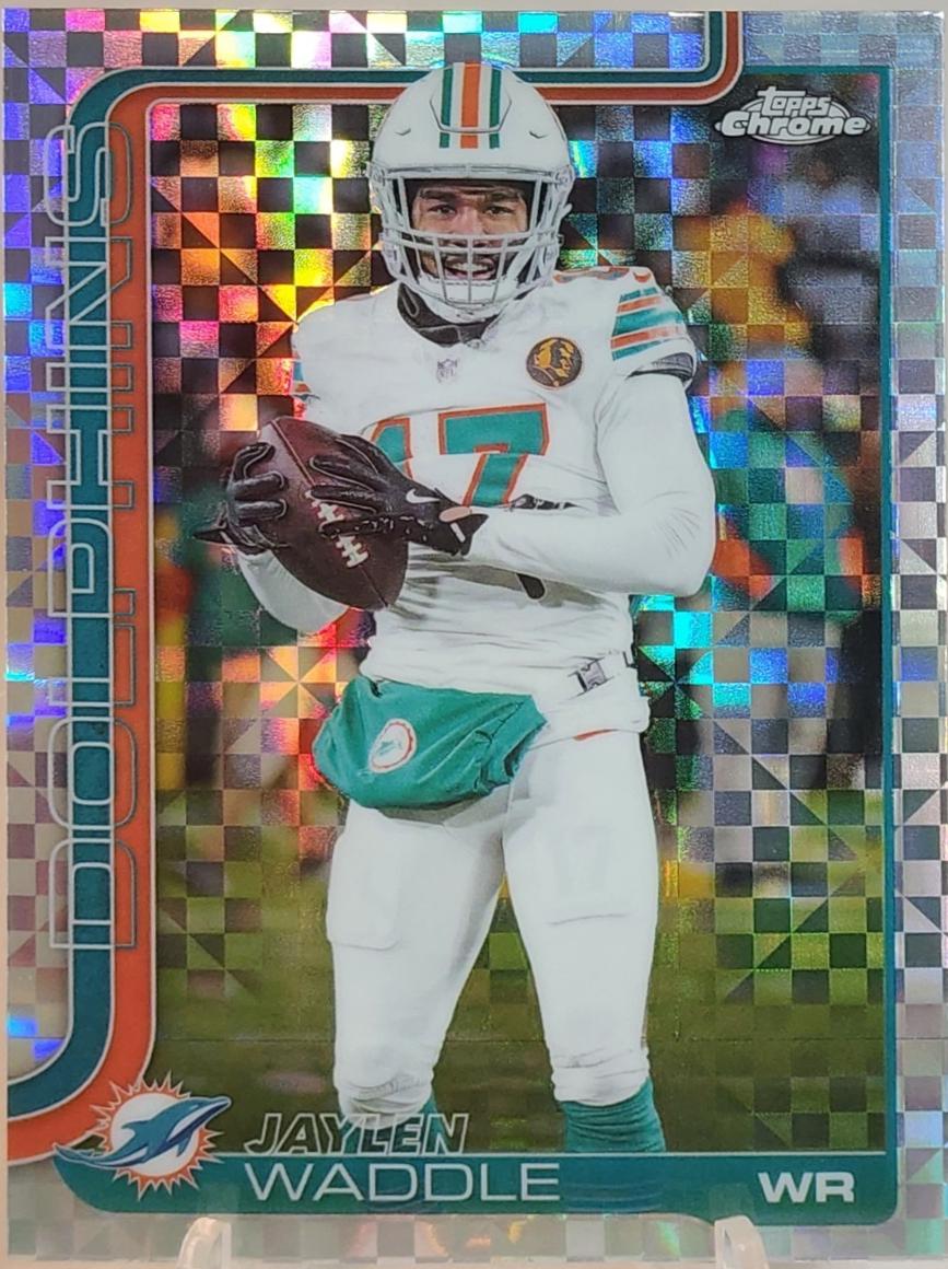Jaylen Waddle [X-Fractor] #186