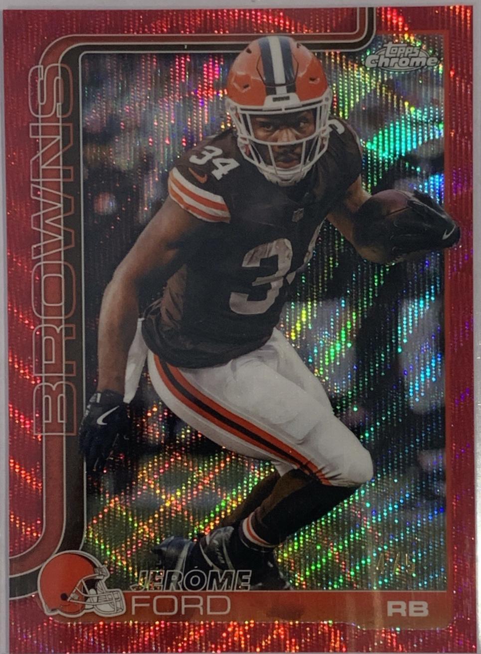 Jerome Ford [Red Wave Refractor] #71