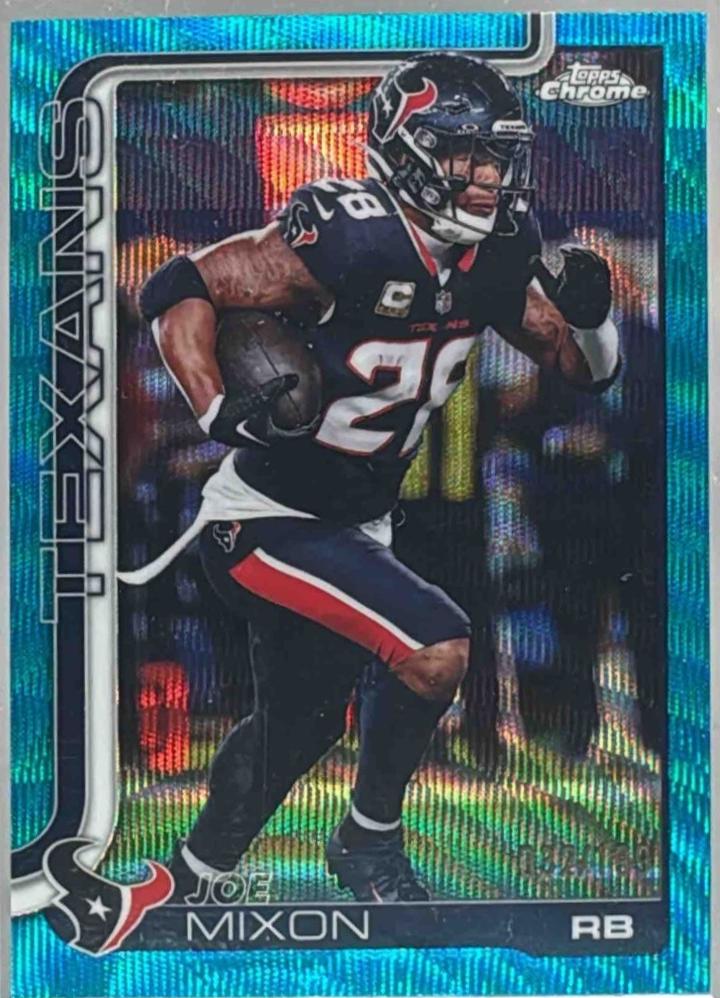 Joe Mixon [Aqua Wave Refractor] #120