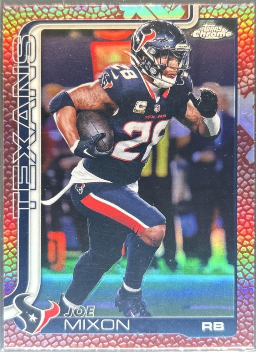 Joe Mixon [Leather Refractor] #120