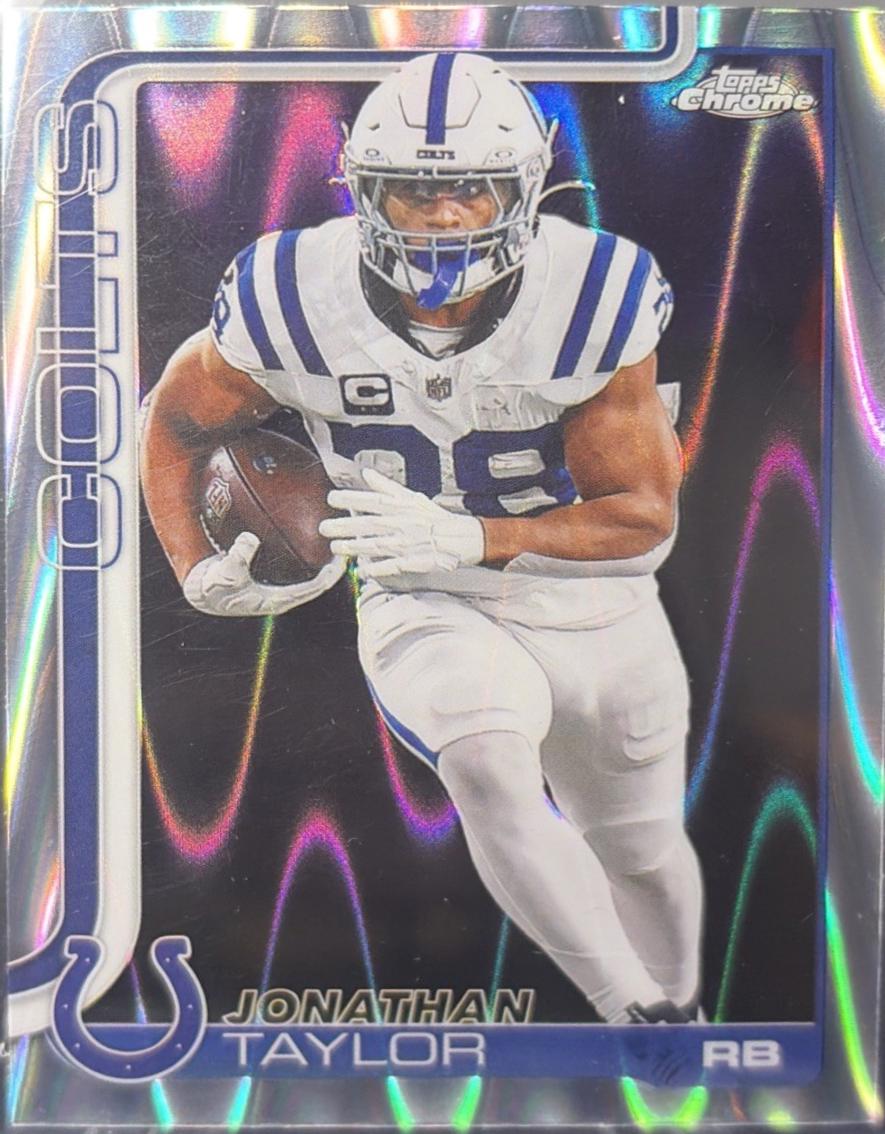 Jonathan Taylor [Yellow Wave Refractor] #130