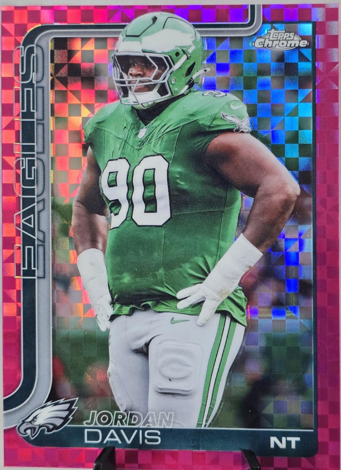Jordan Davis [X-Fractor Pink] #249